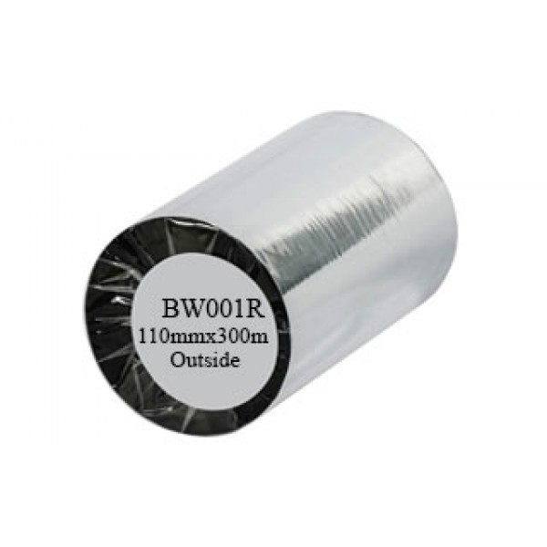 Mực in mã vạch Wax BW001R 110mm x 300m